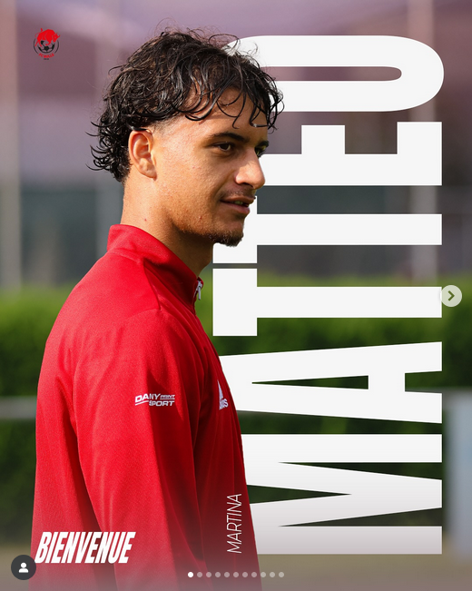 Le FC Bulle engage Matteo Martina